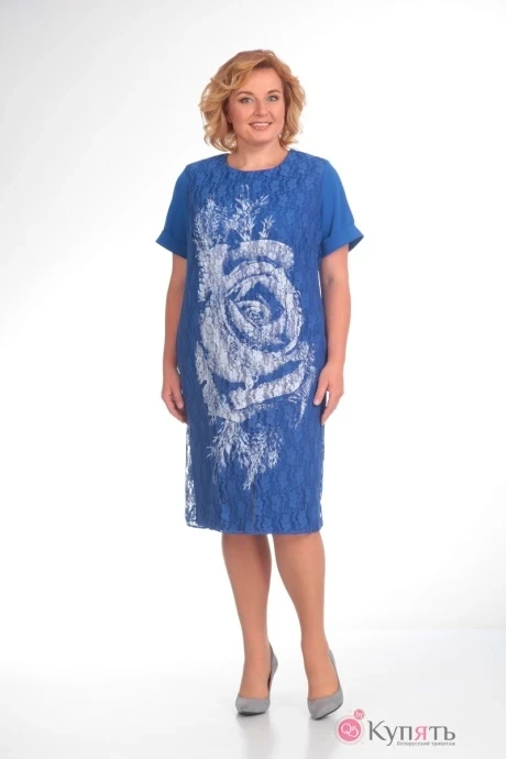 Платье Diamant 1204 василёк #1
