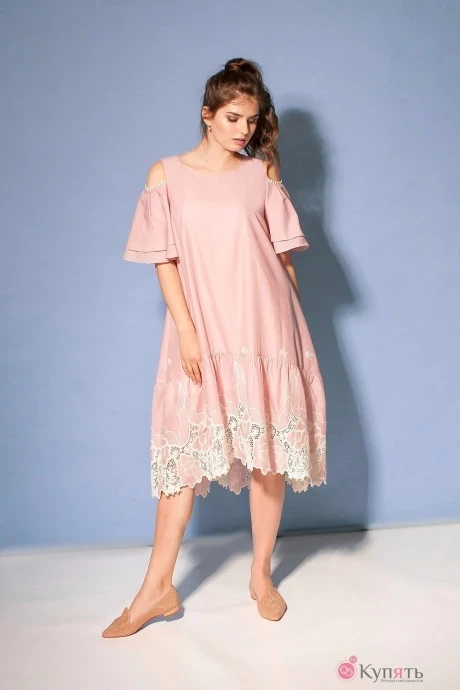 Платье Anna Majewska 1024 розовый #1