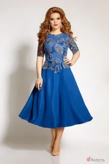 Платье Mira Fashion 4257 василёк