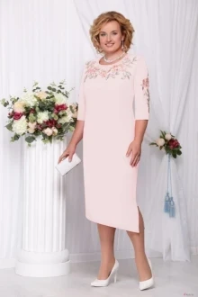 Платье Нинель Шик 2106 пудра
