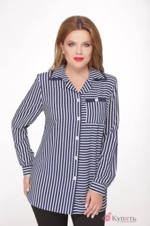 Рубашка Дали 2284 синий