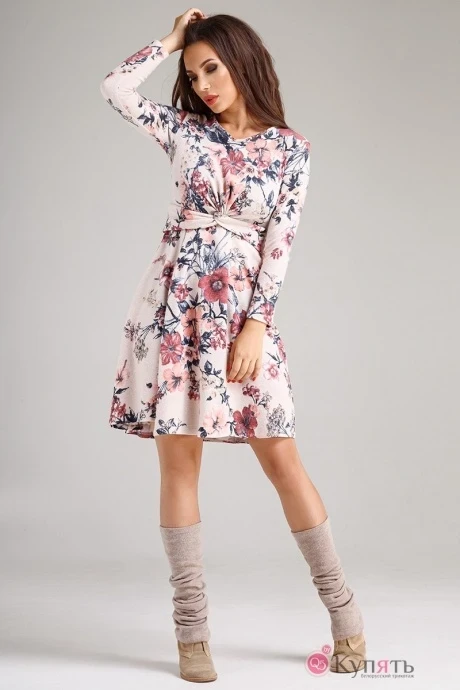 Платье Teffi Style 1270 цветы #1