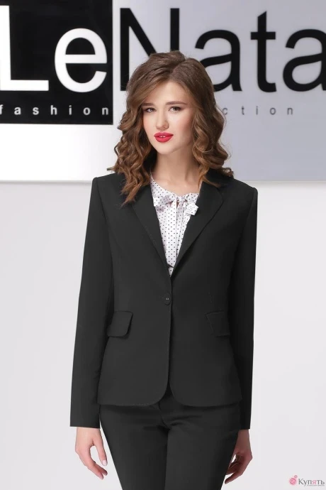 Жакет (пиджак) LeNata 11796 черный #1