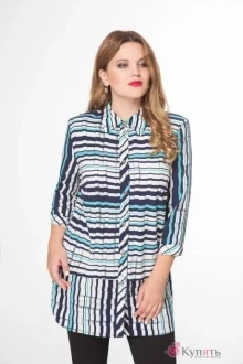 Блузка, туника, рубашка Дали 2293 бирюза