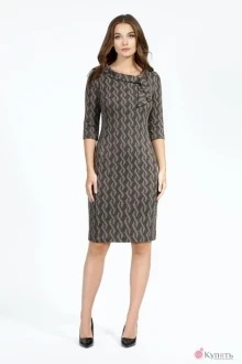 Платье Bazalini 2896 Коричневые тона