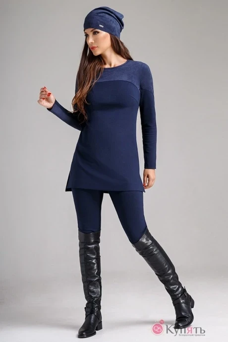 Брючный костюм Teffi Style 1275 синий #1