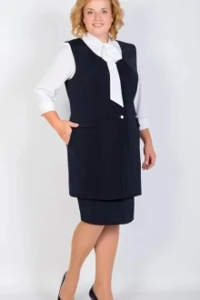 Юбочный костюм TricoTex Style 9517 черный 2-ka