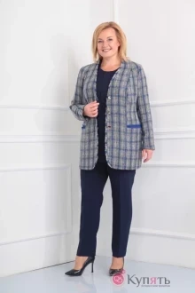 Брючный костюм Algranda 2840 синий