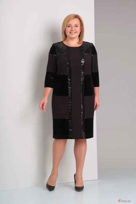 Платье Diamant 1238 черный #1
