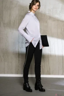 Рубашка Anna Majewska 1061 бледно-голубой