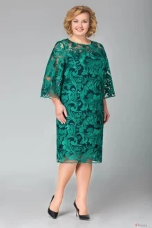 Платье ЛаКона 969 изумруд