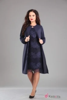 Платье Ива 949 синий