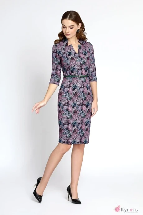 Платье Bazalini 2941 розовые тона #1