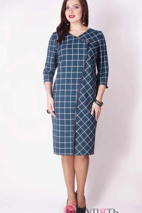 Платье Camelia 17136 темная бирюза #1