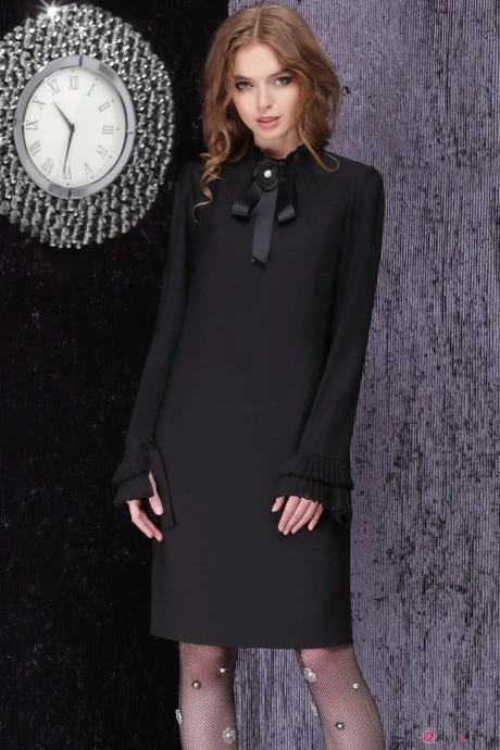 Платье LeNata 11837 черный #1