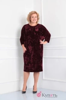 Платье Algranda 2826-3 бордо