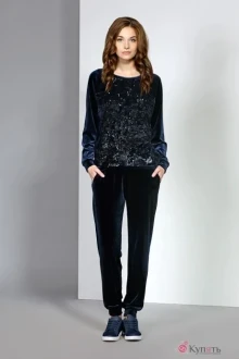 Брючный костюм EOLA 1419 синий