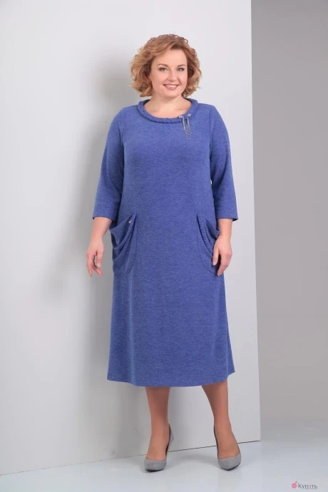Платье Diamant 1263 василёк #1