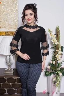 Блузка, туника, рубашка SolomeaLux 394-1