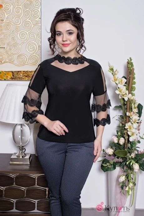 Блузка, туника, рубашка SolomeaLux 394-1 #1