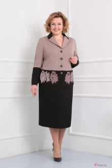 Юбочный костюм Орхидея Люкс 824