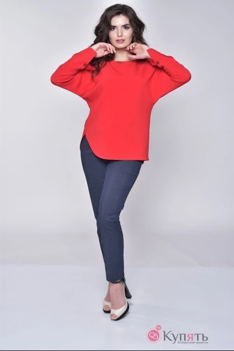 Брючный костюм Карина Делюкс 246 красный #1