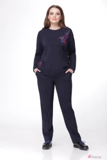 Брючный костюм MALI 701 синий