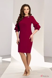Платье Мишель Стиль 662 бордо
