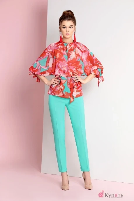 Брючный костюм Ольга Стиль С473 #1