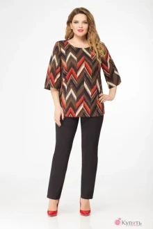 Блузка, туника, рубашка Дали 3152 рыжий