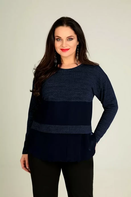 Джемпер (кофта) Таир-Гранд 62293 темно-синий #1