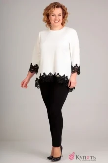 Блузка, туника, рубашка Таир-Гранд 62240 молочный