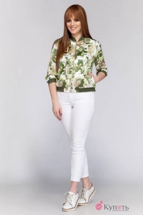 Куртка DilanaVIP 1172 зелёный #1