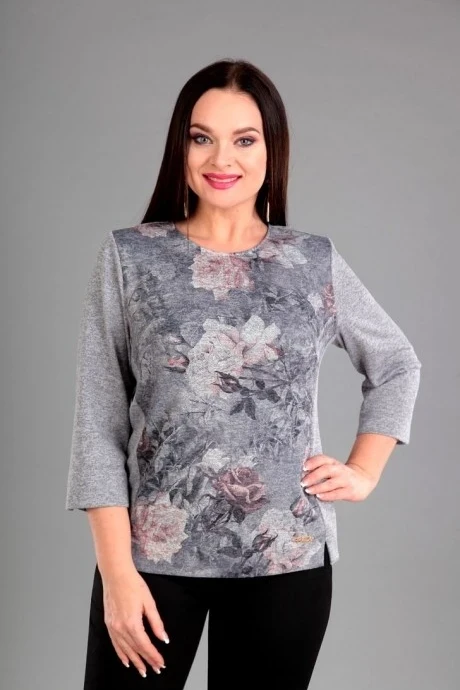 Блузка *Распродажа Таир-Гранд 62292 цветы #1