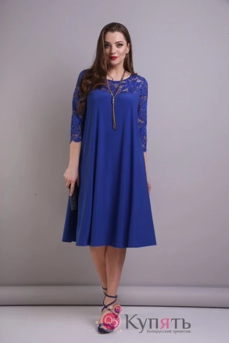 Платье Anastasia Mak 481 василёк #1