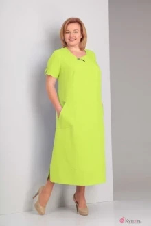 Платье Algranda 2919-1 салат