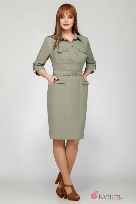 Платье DilanaVIP 1113 мох #1