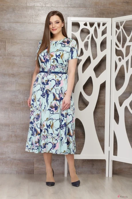 Платье TAiER 527 бирюза #1