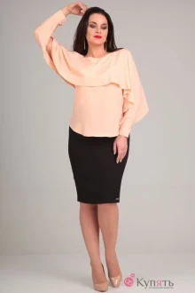 Блузка, туника, рубашка Таир-Гранд 62287 персик