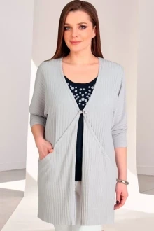 Кардиган Мишель Стиль 664 светло-серый