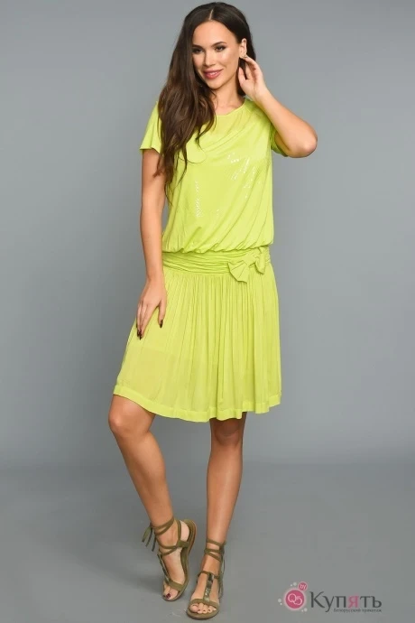 Платье Teffi Style 1146 лайм #1
