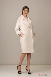 Пальто Rosheli 357 бежевый