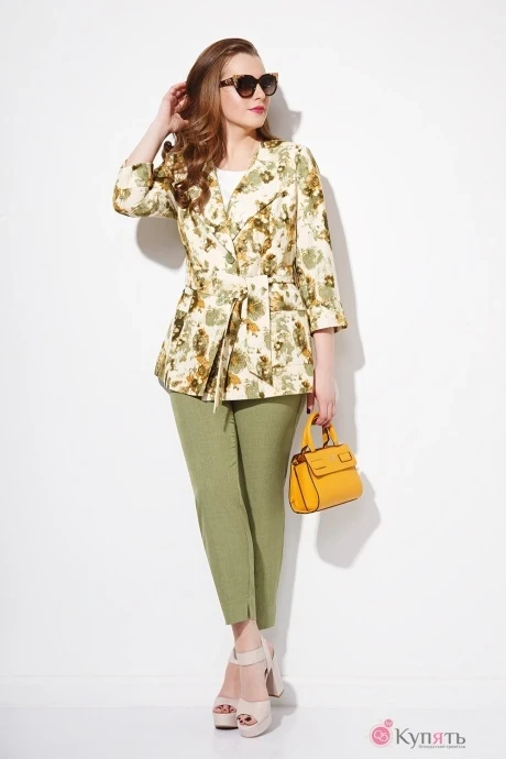 Брючный костюм Anna Majewska 1000 жакет+брюки #1