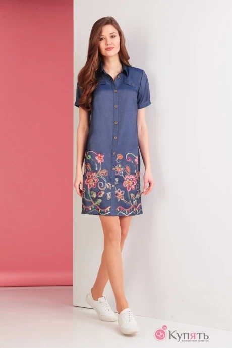 Платье Ksenia Style 1511 синий #1