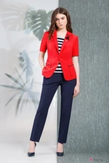 Брючный костюм Lokka 282 красный
