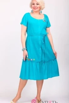 Платье Camelia 1727 бирюза