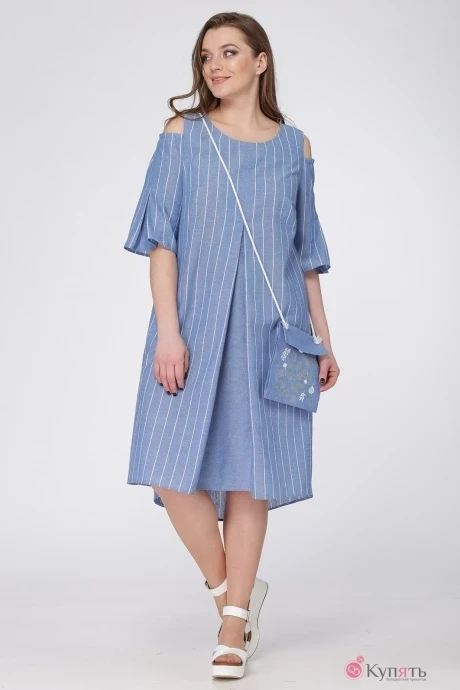 Платье Ладис Лайн 919 голубой #1