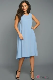 Платье Teffi Style 1328 голубой