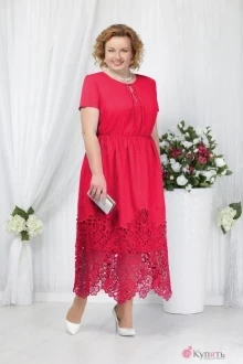 Платье Нинель Шик 5631 малина