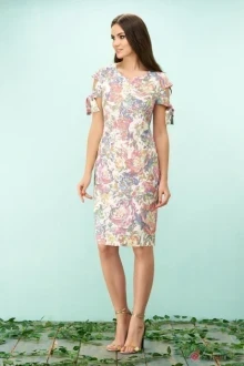 Платье Bazalini 3160 цветочный принт